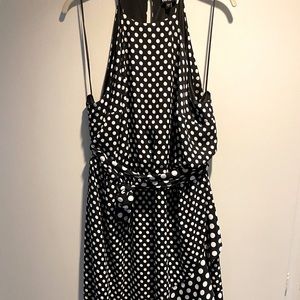 Black and white polka dot dress. Never used.